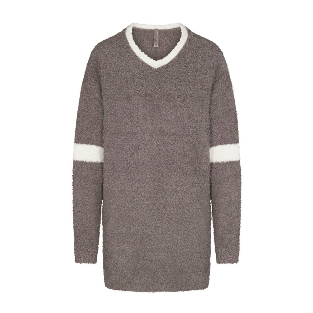 Skims Knit V-Neck Mini Dress